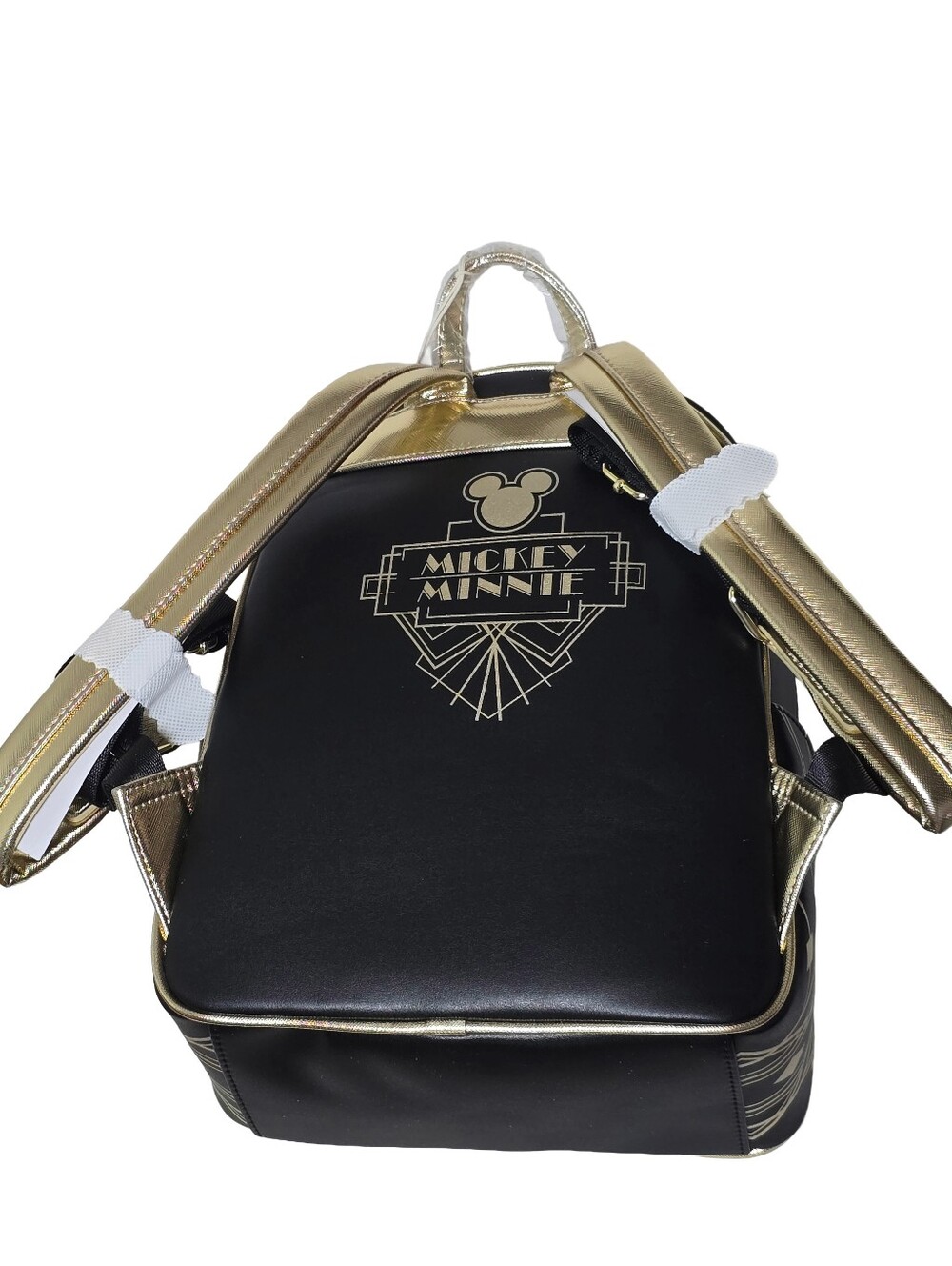 Comic Spot Exclusive Great Gatsby Mickey & Minnie Loungefly Mini Backpack LE Nw - Picture 5 of 8